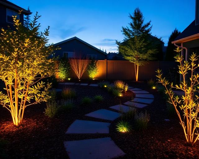 Landscape lighting Houston